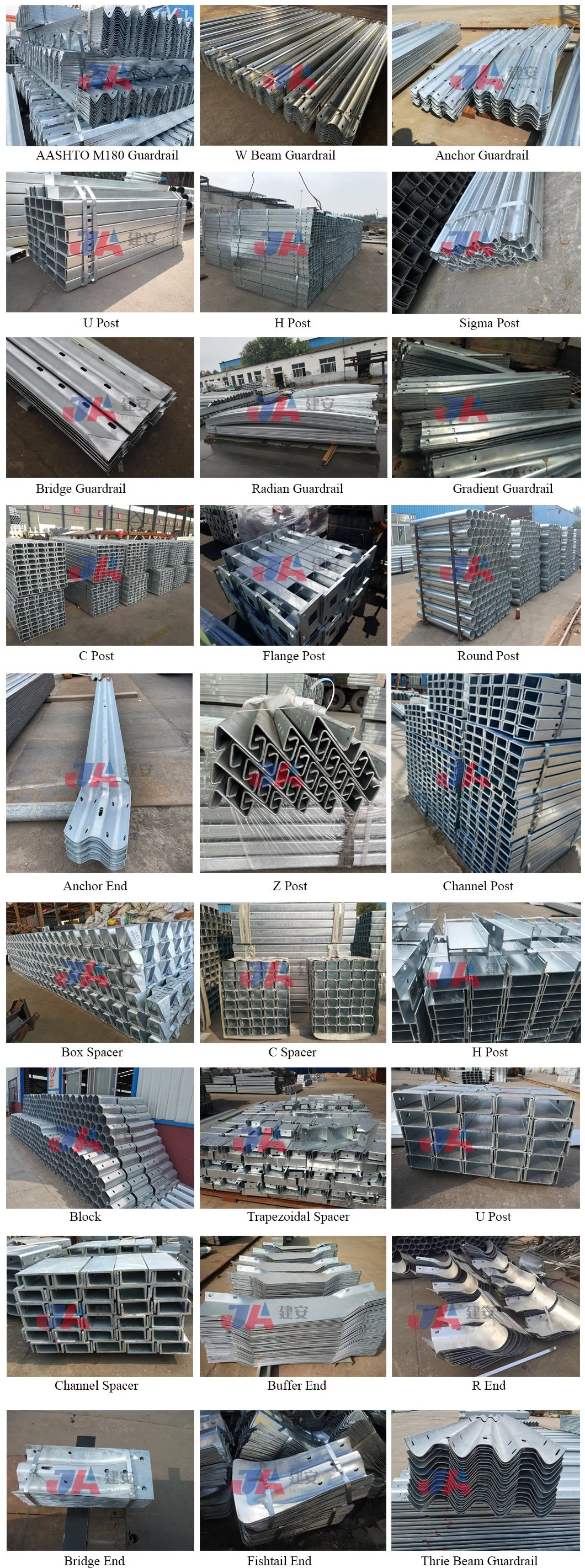 Low Price Road Traffic Safety Q345 Steel Barrier for Sale