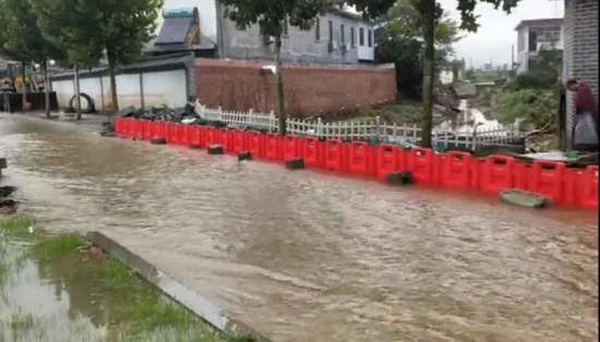 Bewegliche Wasserschutzbarriere aus ABS-Kunststoff für die Verkehrssicherheit