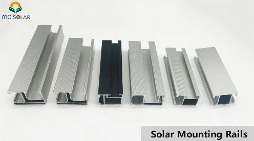 Hochleistungs-Dachschienen für die Montage von Solarmodulen auf dem Dach, Aluminium-PV-Schienensystem