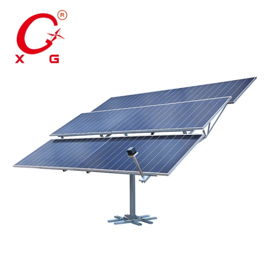 Zweiachsiges Solar-PV-Tracking-System 2,4 kW Smart Tracker verfolgt automatisch das komplette System T5