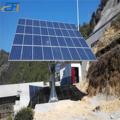 Solar-Bodenhalterungen aus Metall, PV-Achsen-Solar-Tracker-System