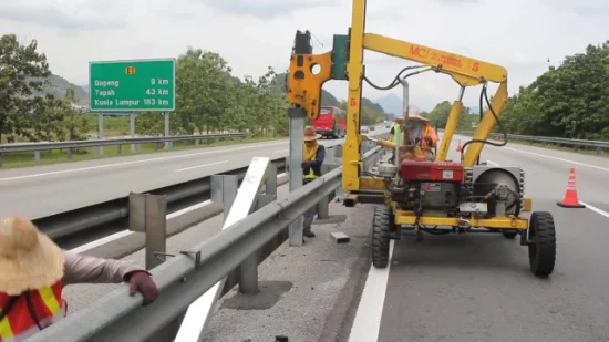 Q235 Q345 Stahl-Landstraßenleitplanke für Verkehrssicherheit